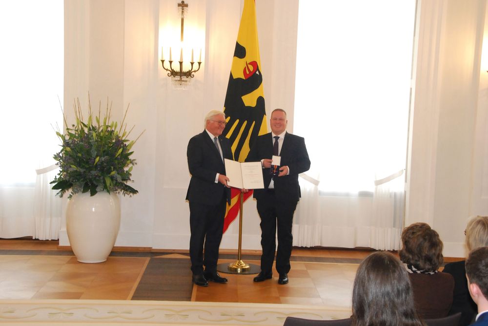 Bundesverdienstkreuz für ehrenamtliches Engagement